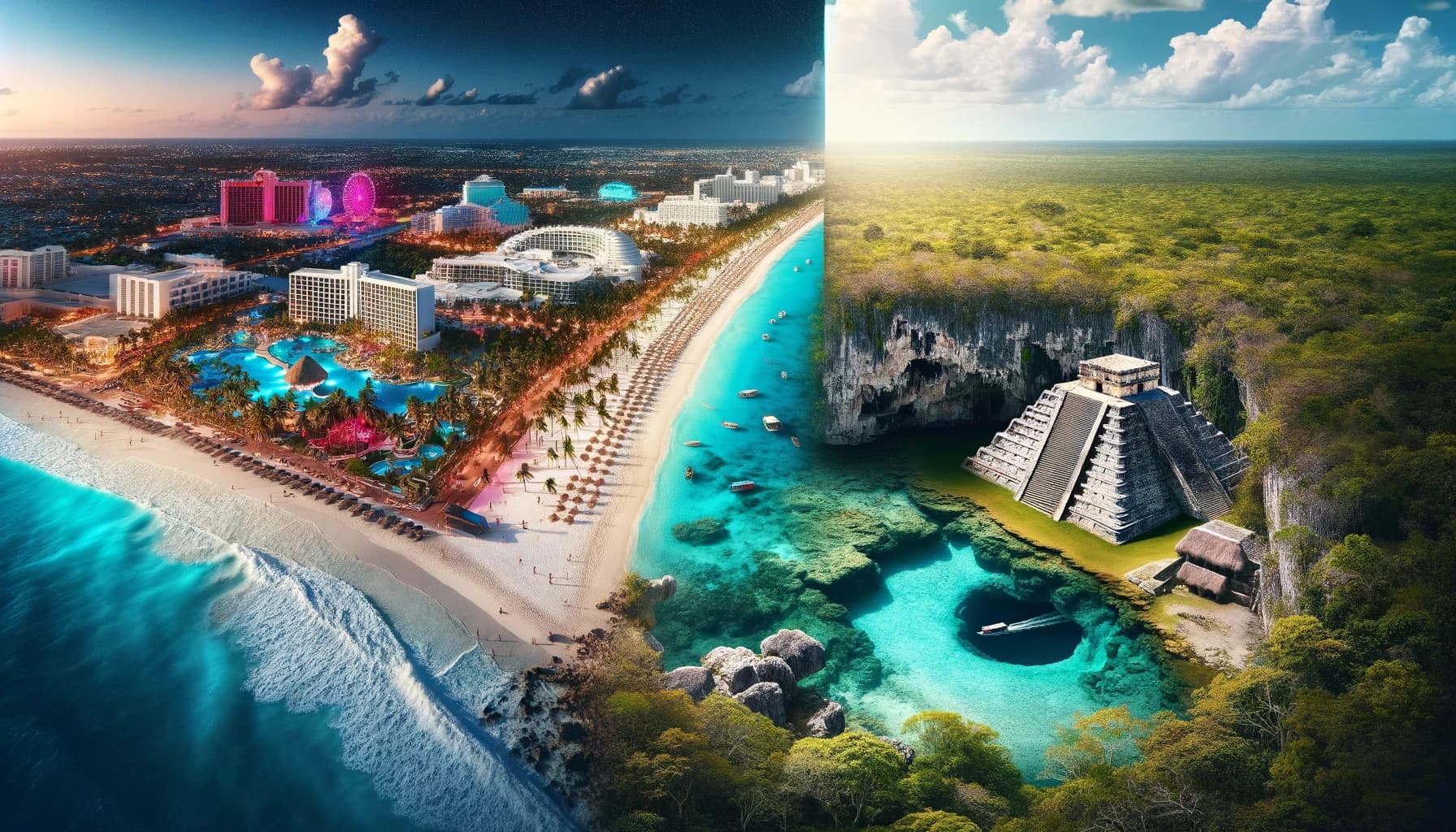 Explorando el Paraíso: Riviera Maya vs. Caribe Mexicano